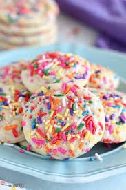 Rainbow Sprinklers Sugar Cookies